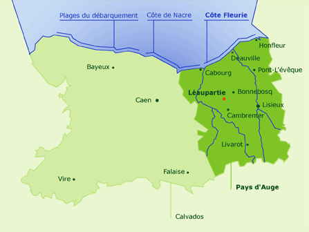 Plan d'accès - Normandie